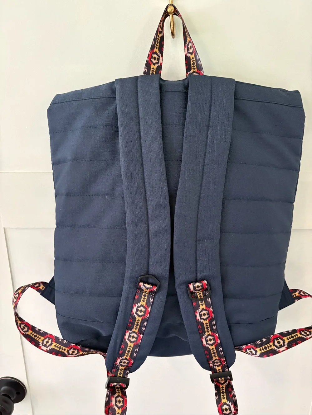 Toms Stand Up To Bullying Backpack Adjustable Straps Laptop Sleeve Navy Blue.